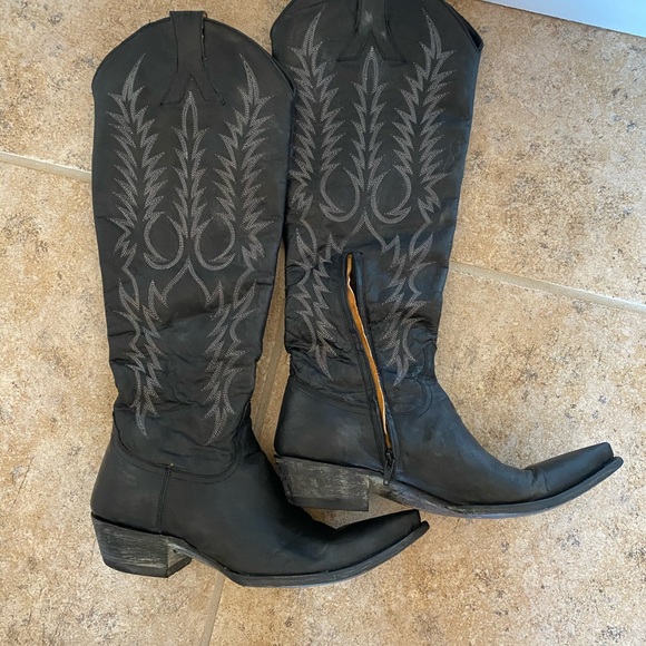 Old Gringo Myra Western Boots Black Size 9 - Picture 6 of 6